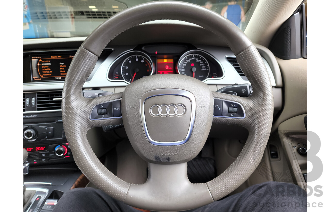 4/2009 Audi A5 3.2 FSI 8T 2d Coupe Blue 3.2L V6