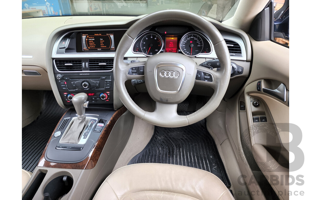 4/2009 Audi A5 3.2 FSI 8T 2d Coupe Blue 3.2L V6