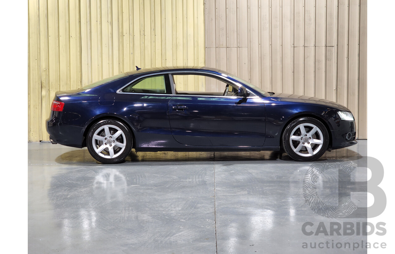 4/2009 Audi A5 3.2 FSI 8T 2d Coupe Blue 3.2L V6