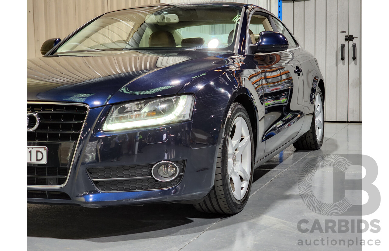 4/2009 Audi A5 3.2 FSI 8T 2d Coupe Blue 3.2L V6