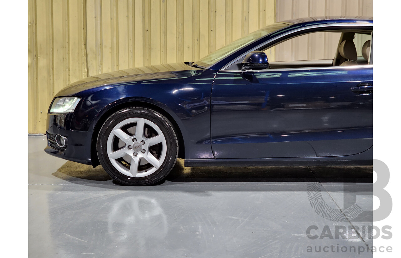 4/2009 Audi A5 3.2 FSI 8T 2d Coupe Blue 3.2L V6