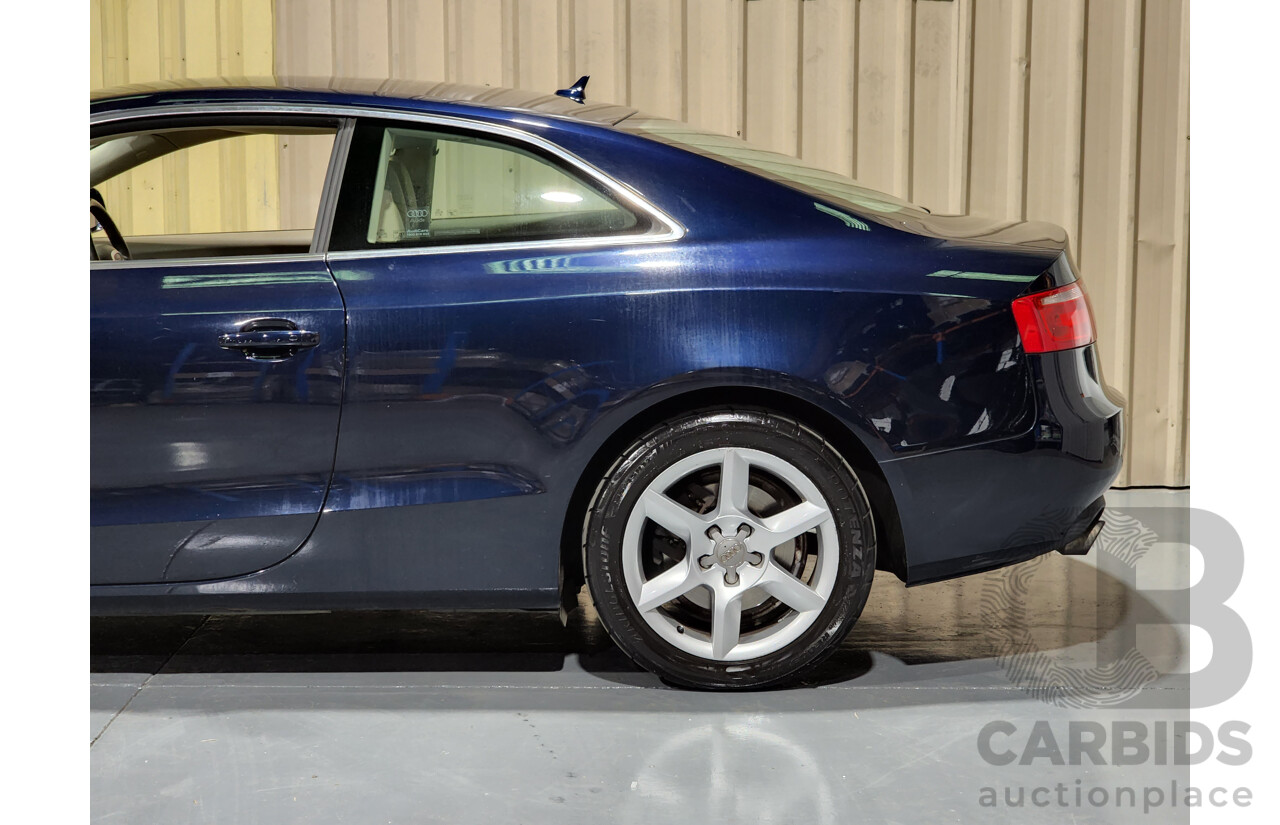 4/2009 Audi A5 3.2 FSI 8T 2d Coupe Blue 3.2L V6