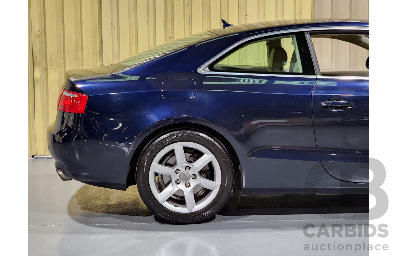 4/2009 Audi A5 3.2 FSI 8T 2d Coupe Blue 3.2L V6