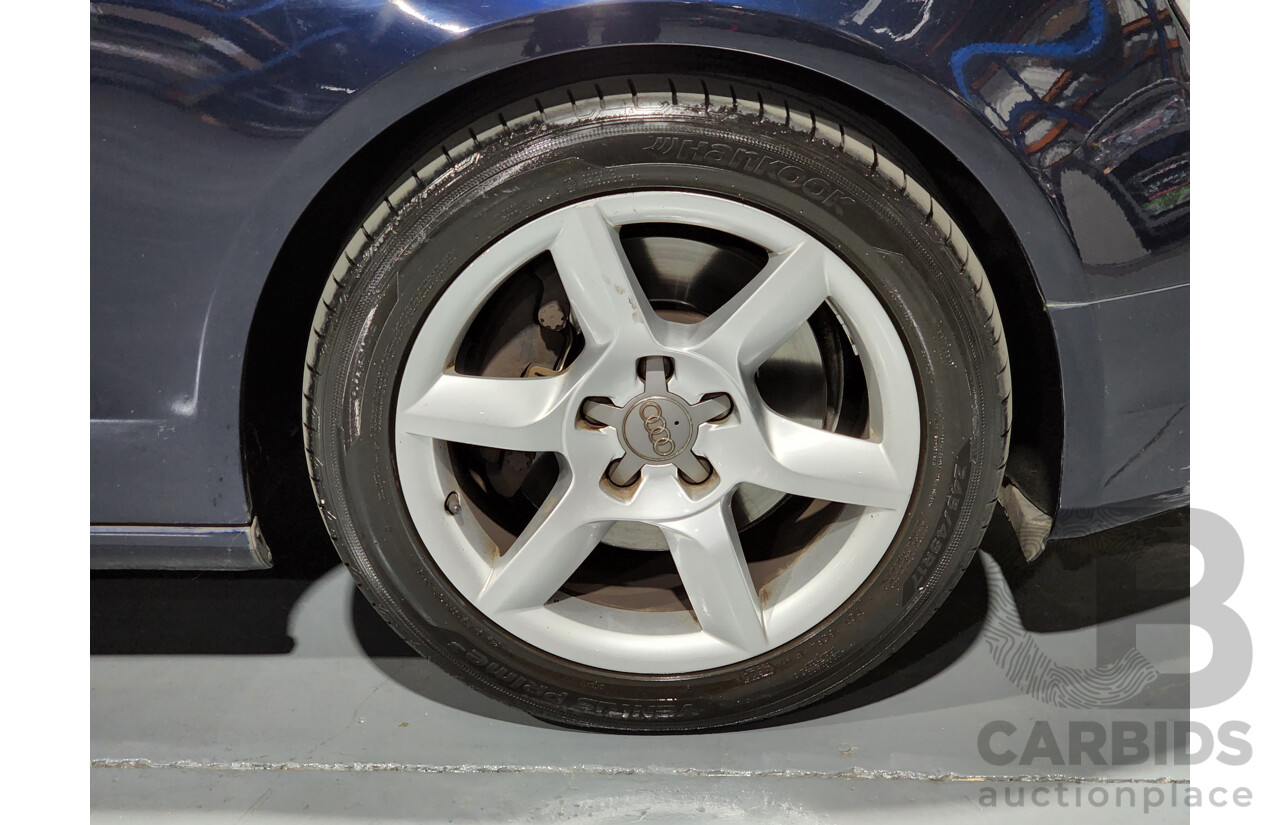 4/2009 Audi A5 3.2 FSI 8T 2d Coupe Blue 3.2L V6