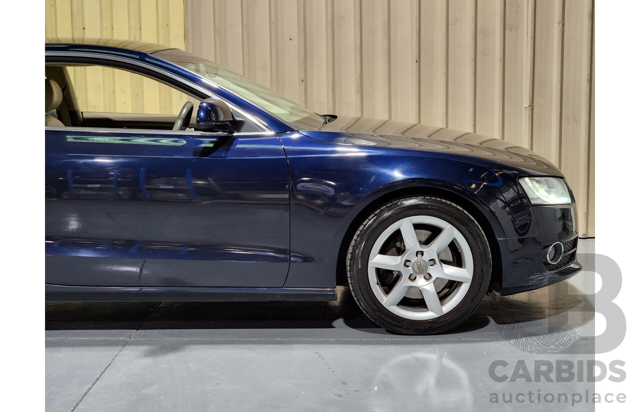 4/2009 Audi A5 3.2 FSI 8T 2d Coupe Blue 3.2L V6