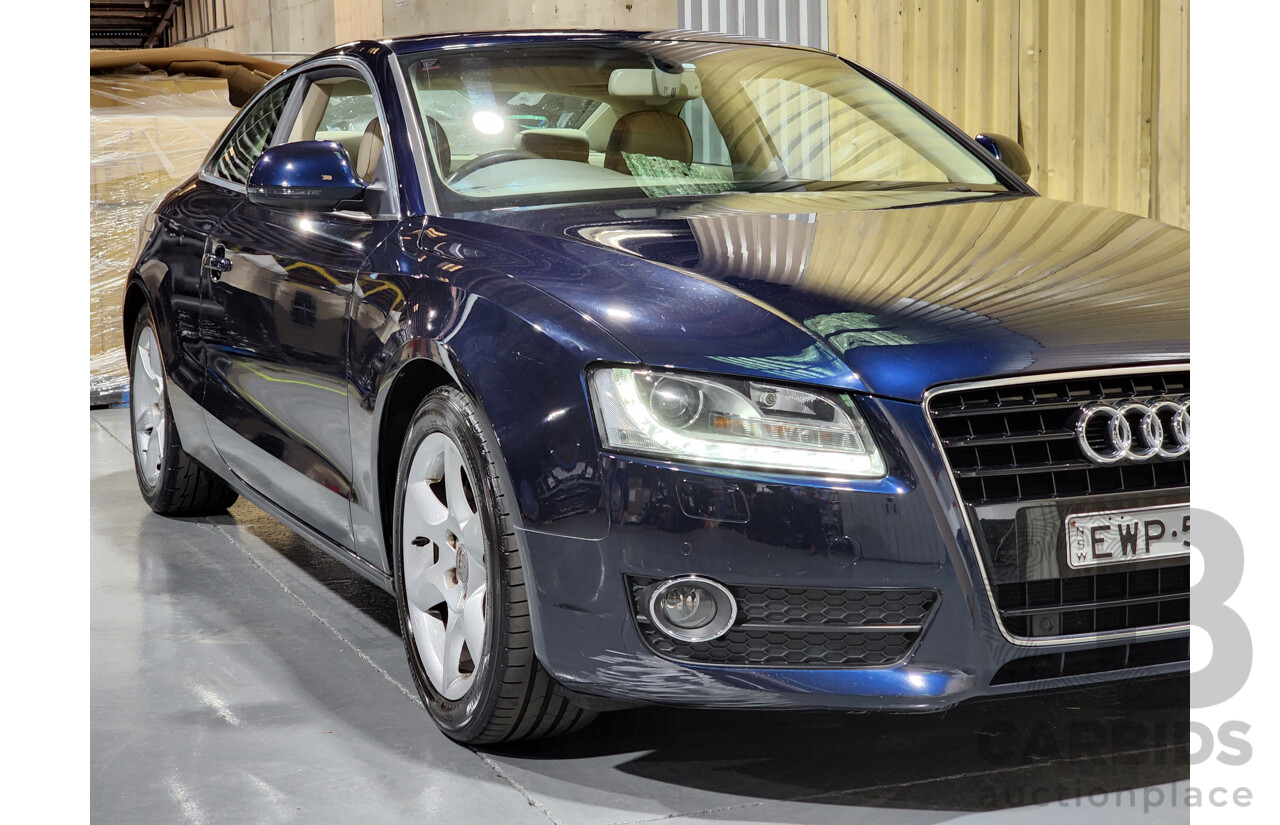 4/2009 Audi A5 3.2 FSI 8T 2d Coupe Blue 3.2L V6