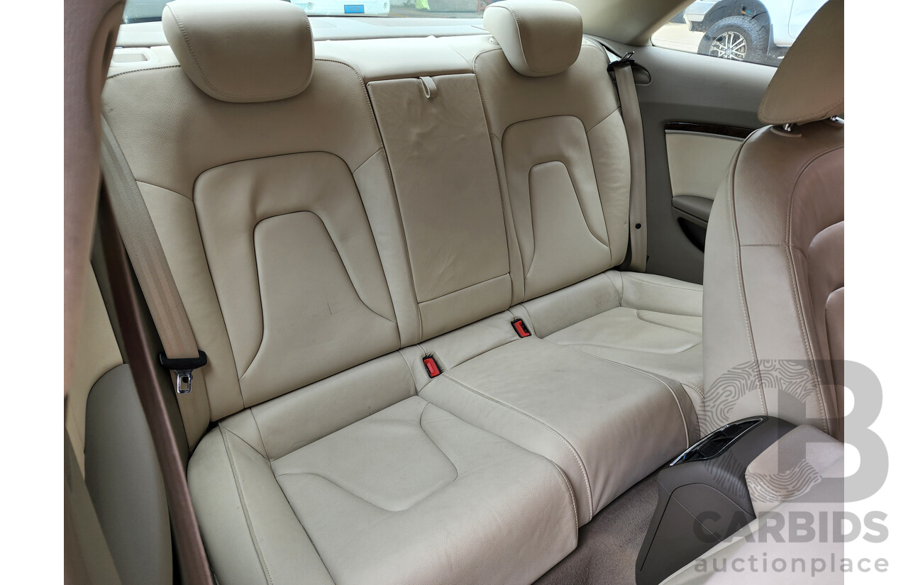 4/2009 Audi A5 3.2 FSI 8T 2d Coupe Blue 3.2L V6