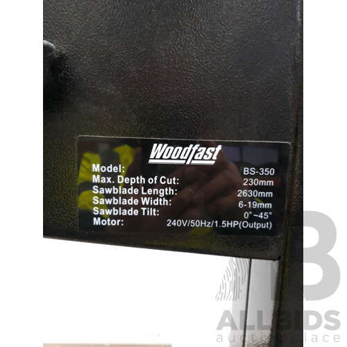 230 Mm Woodfast Bandsaw BS-350