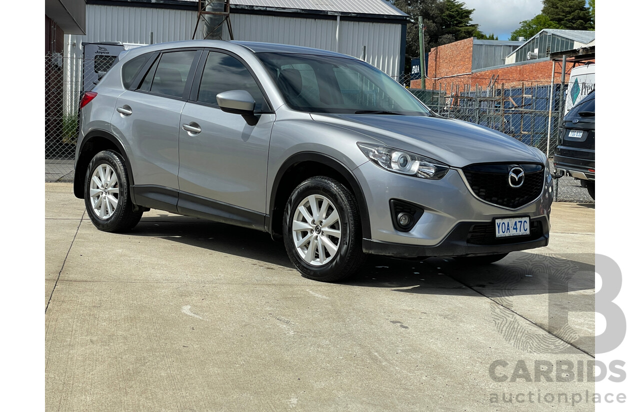 4/2013 Mazda Cx-5 MAXX Sport (4x4)  4d Wagon Silver 2.2L