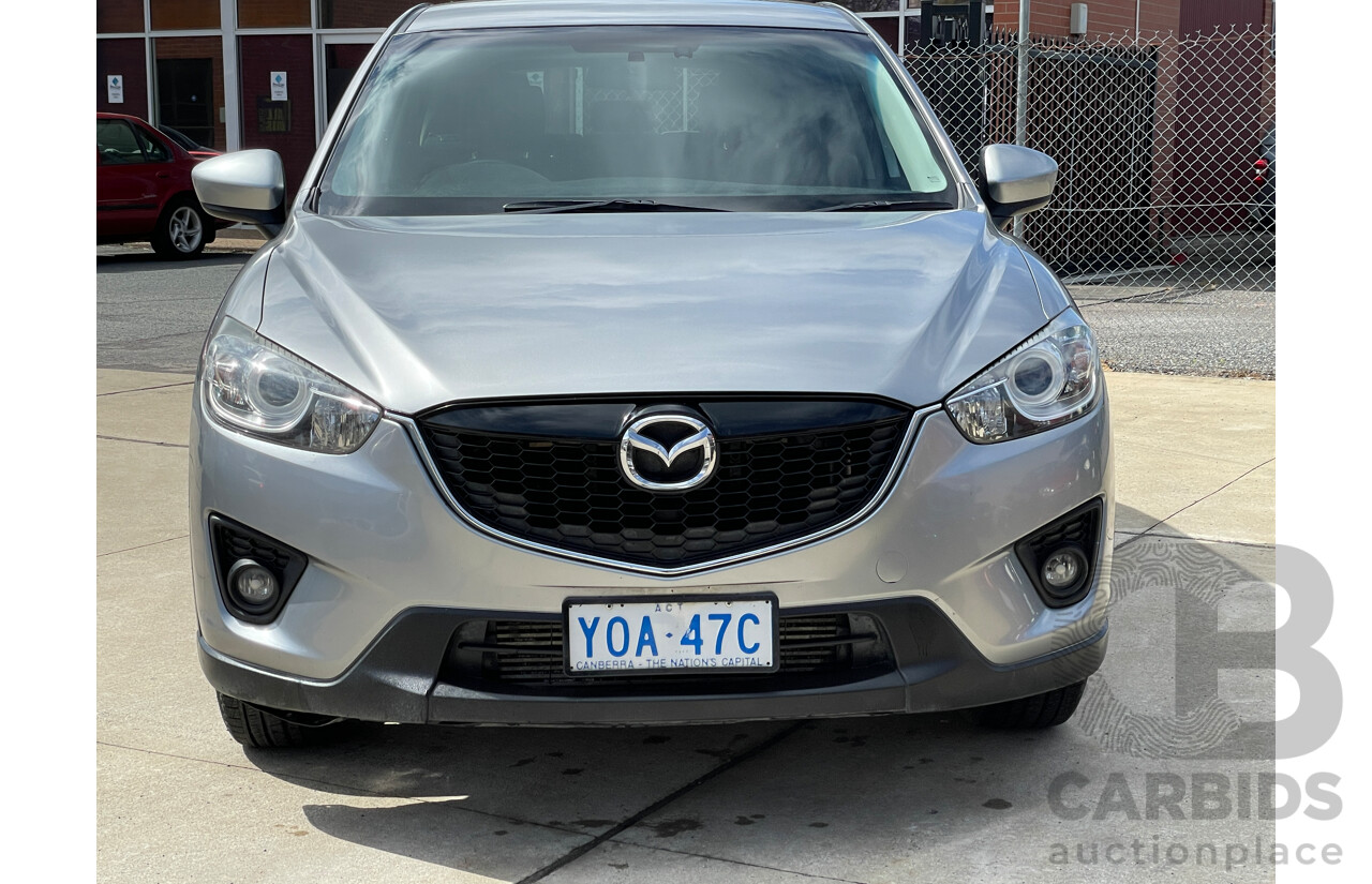 4/2013 Mazda Cx-5 MAXX Sport (4x4)  4d Wagon Silver 2.2L