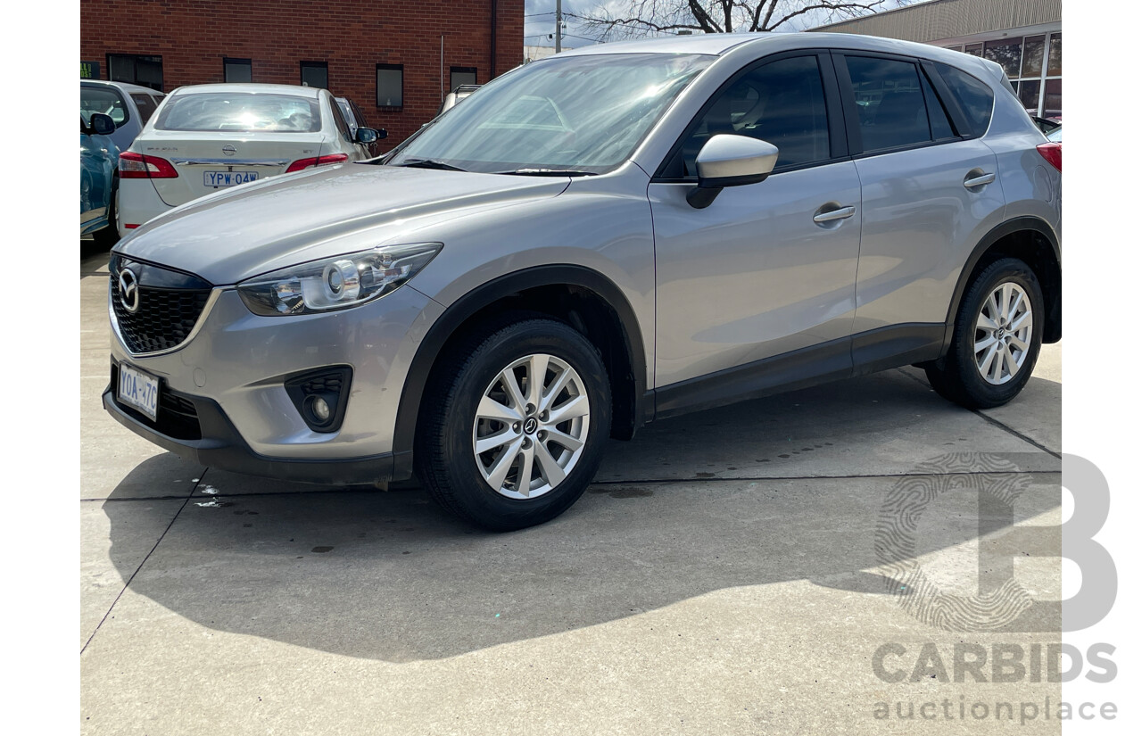 4/2013 Mazda Cx-5 MAXX Sport (4x4)  4d Wagon Silver 2.2L