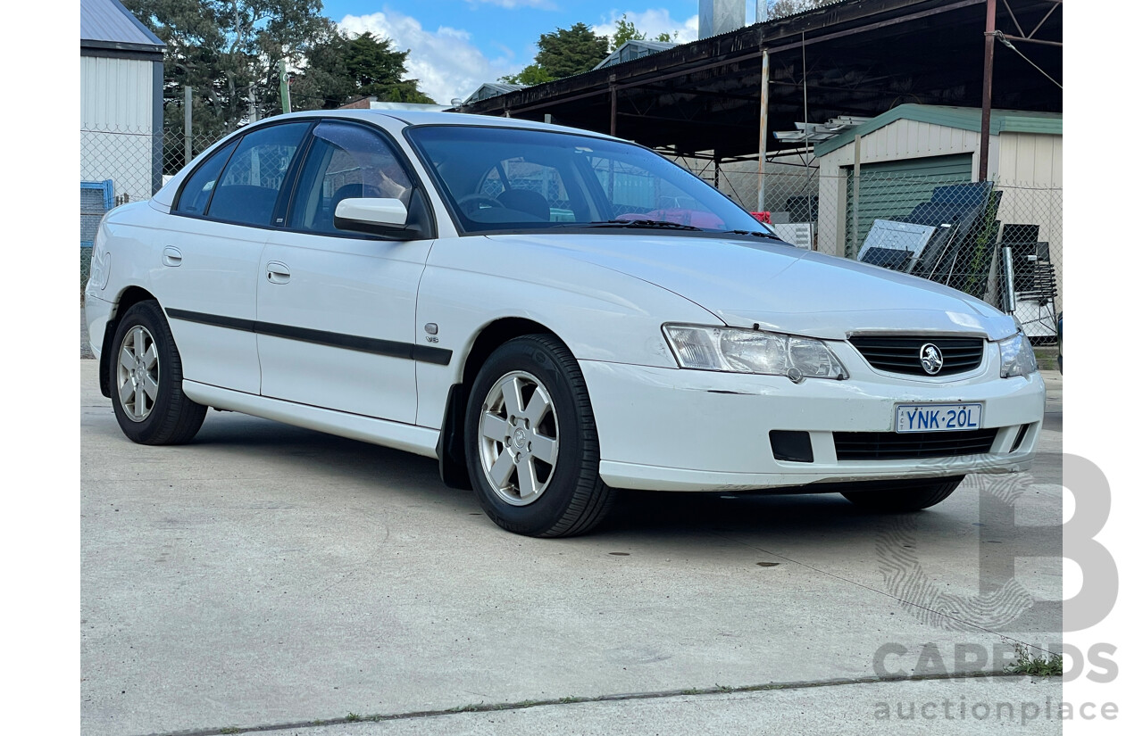 9/2002 Holden Commodore Acclaim VY 4d Sedan White 3.8L