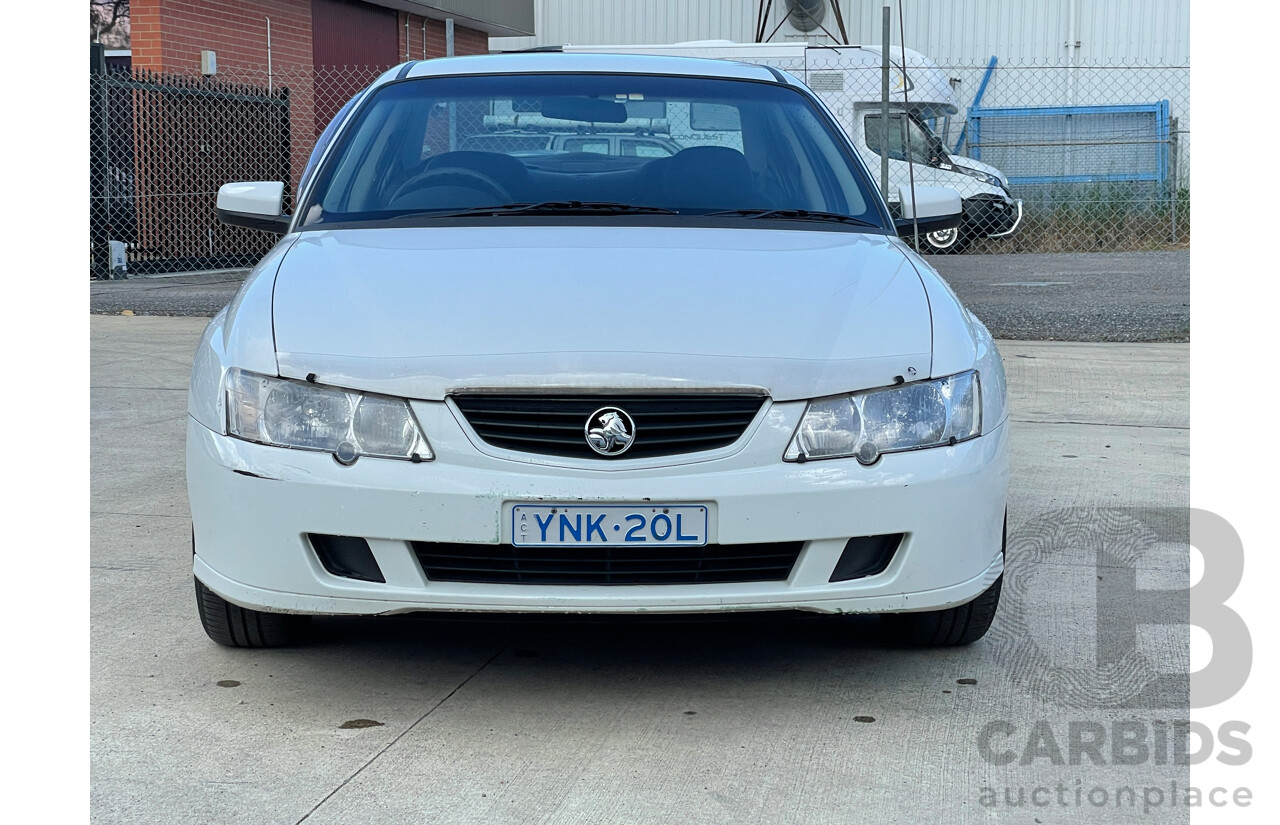 9/2002 Holden Commodore Acclaim VY 4d Sedan White 3.8L