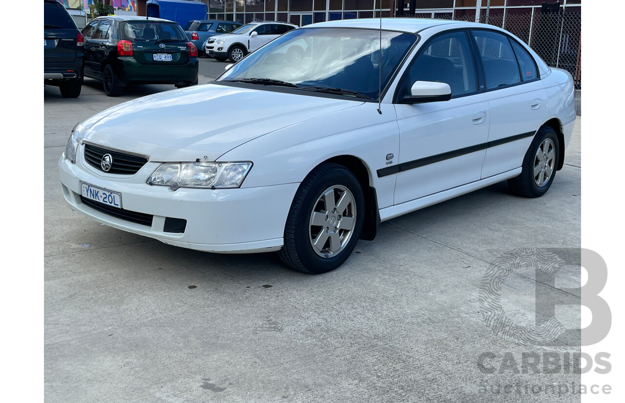 9/2002 Holden Commodore Acclaim VY 4d Sedan White 3.8L