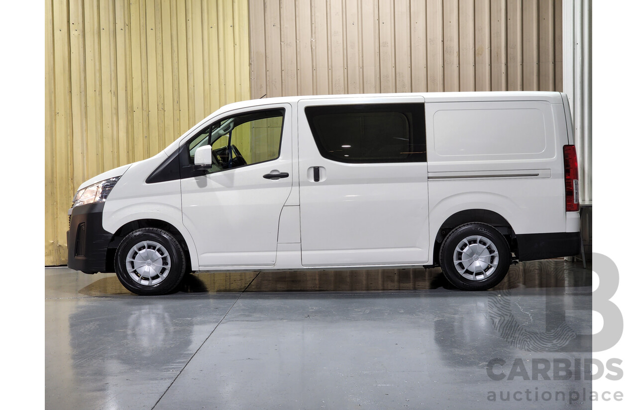 09/2019 Toyota Hiace GRH300R LWB White 5d Van 3.5L V6