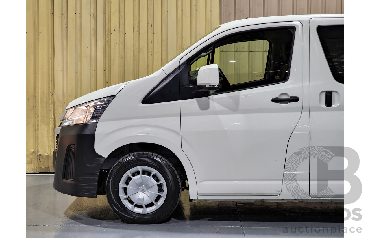 09/2019 Toyota Hiace GRH300R LWB White 5d Van 3.5L V6