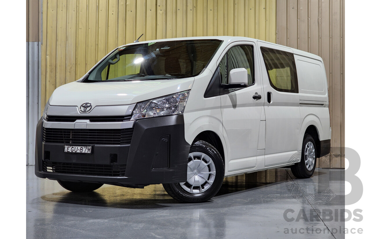 09/2019 Toyota Hiace GRH300R LWB White 5d Van 3.5L V6