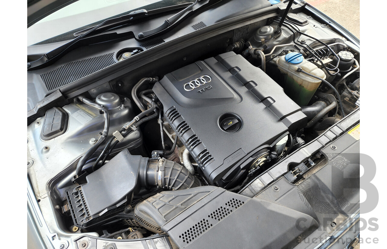 8/2011 Audi A4 1.8 TFSI B8 (8K) MY11 4d Sedan Grey 1.8L Turbo