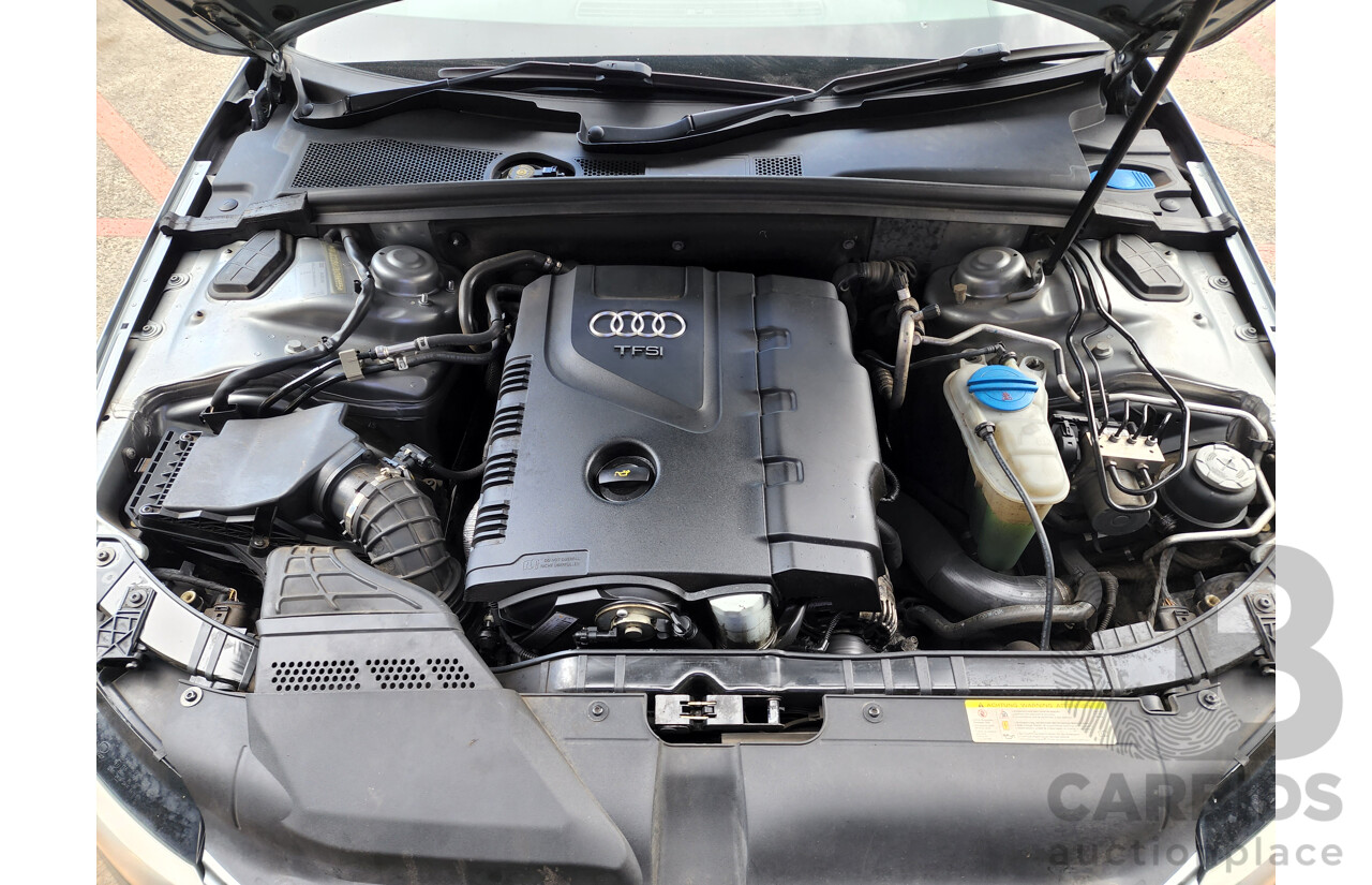 8/2011 Audi A4 1.8 TFSI B8 (8K) MY11 4d Sedan Grey 1.8L Turbo