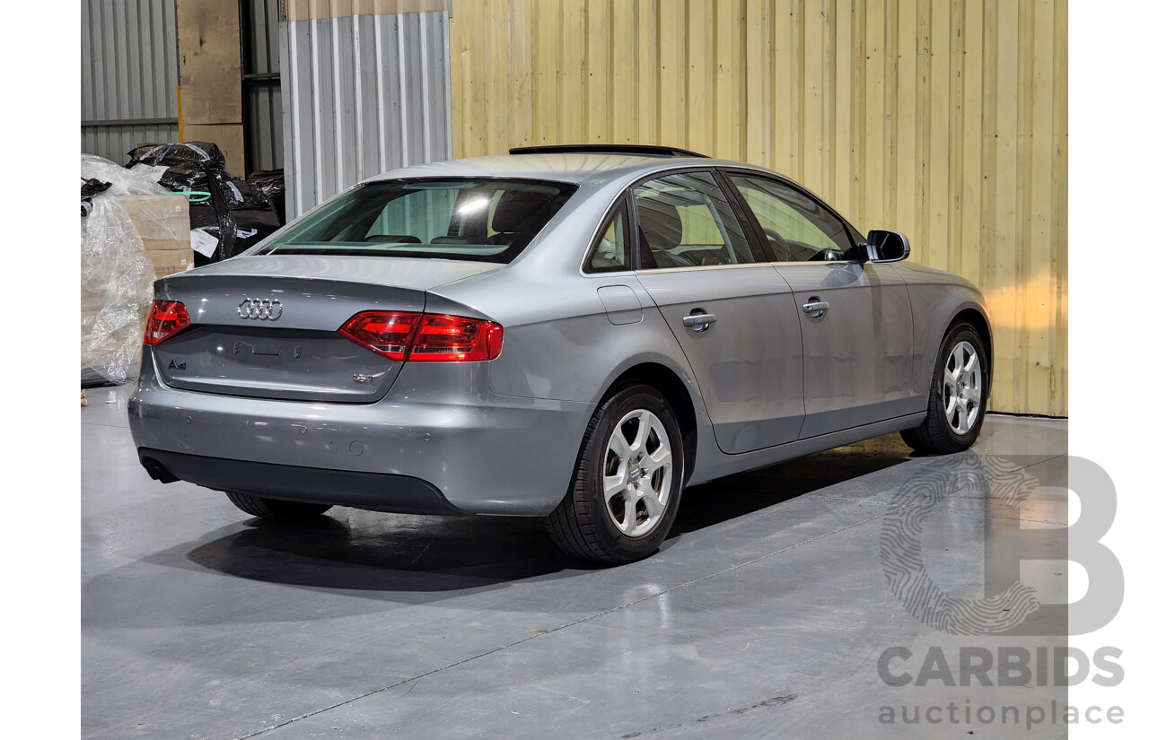 8/2011 Audi A4 1.8 TFSI B8 (8K) - Lot 1407277 | CARBIDS