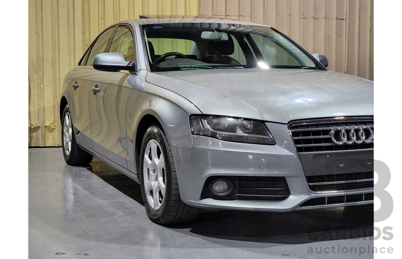 8/2011 Audi A4 1.8 TFSI B8 (8K) MY11 4d Sedan Grey 1.8L Turbo