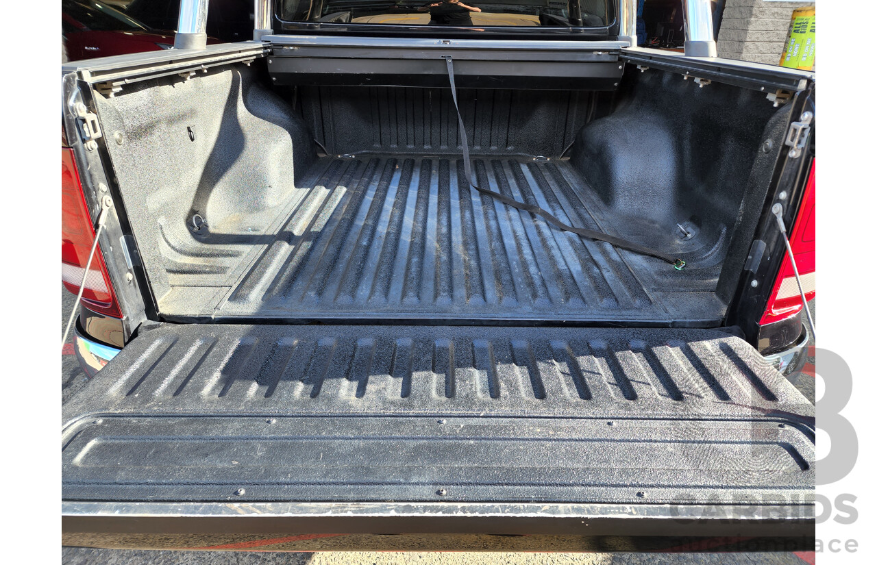 3/2017 Volkswagen Amarok TDI550 Highline (4x4) 2H MY17 Dual Cab Utility Black 3.0L V6 Turbo Diesel