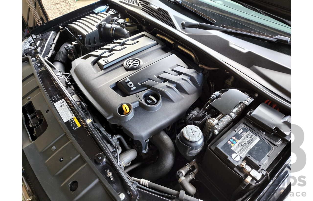 3/2017 Volkswagen Amarok TDI550 Highline (4x4) 2H MY17 Dual Cab Utility Black 3.0L V6 Turbo Diesel