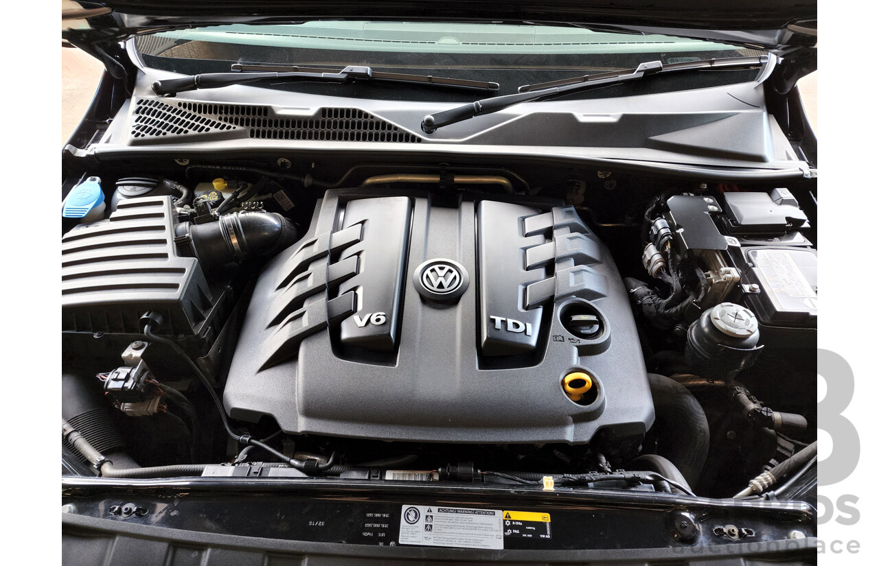 3/2017 Volkswagen Amarok TDI550 Highline (4x4) 2H MY17 Dual Cab Utility Black 3.0L V6 Turbo Diesel