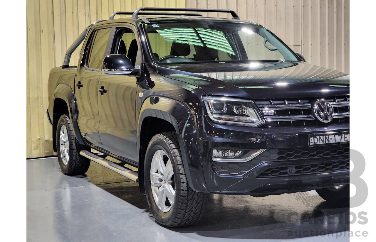 3/2017 Volkswagen Amarok TDI550 Highline (4x4) 2H MY17 Dual Cab Utility Black 3.0L V6 Turbo Diesel