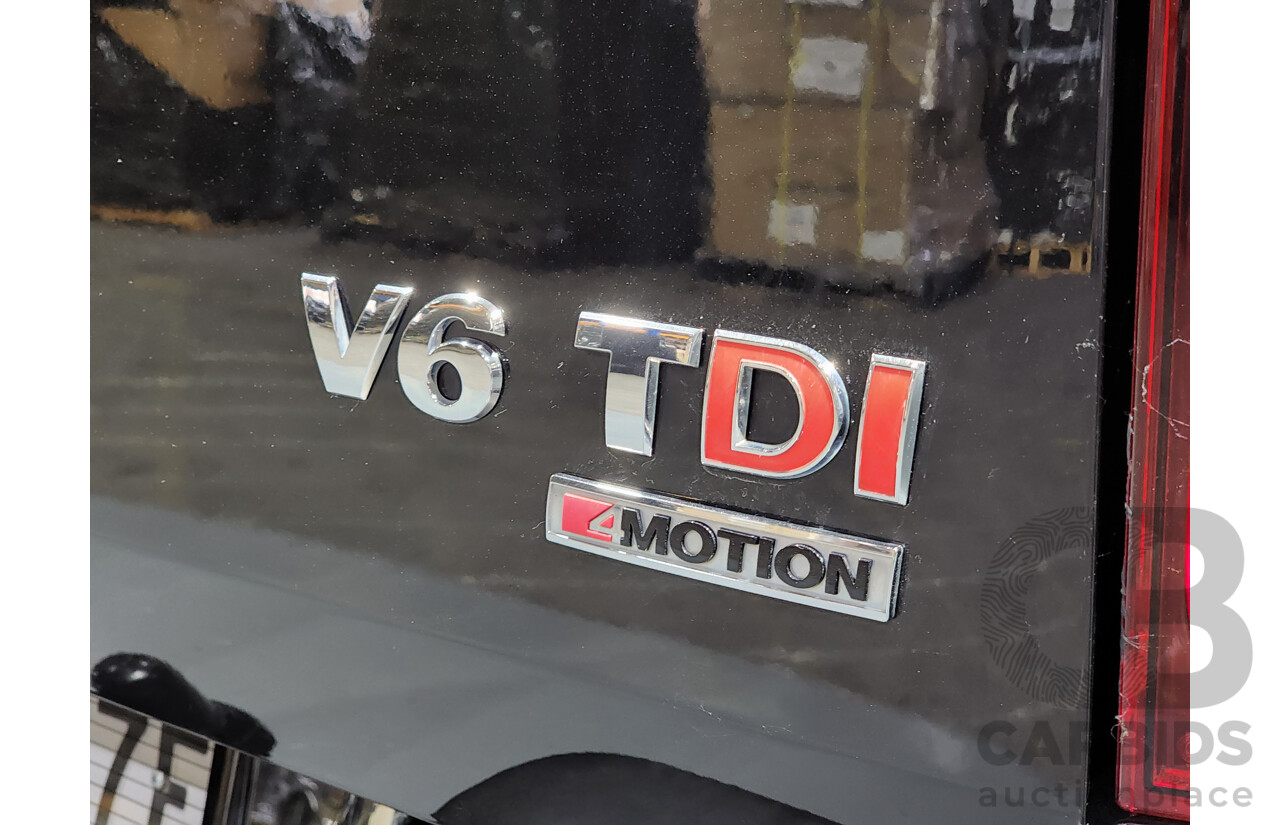 3/2017 Volkswagen Amarok TDI550 Highline (4x4) 2H MY17 Dual Cab Utility Black 3.0L V6 Turbo Diesel