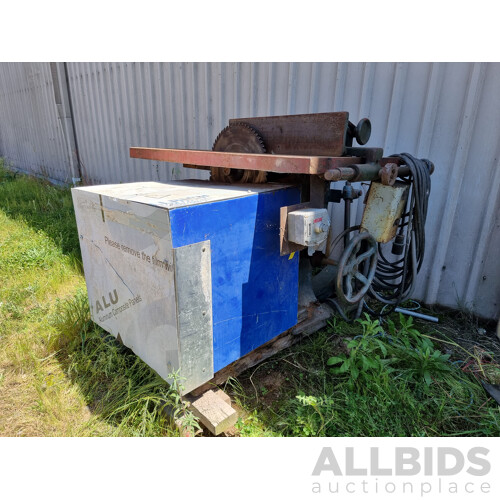 Vintage Industrial Table Saw