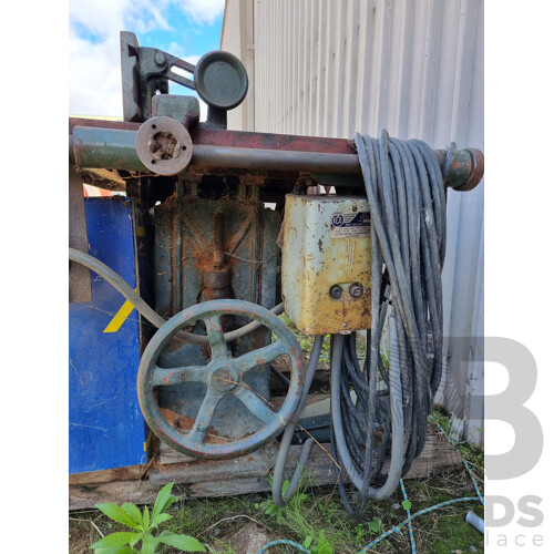 Vintage Industrial Table Saw