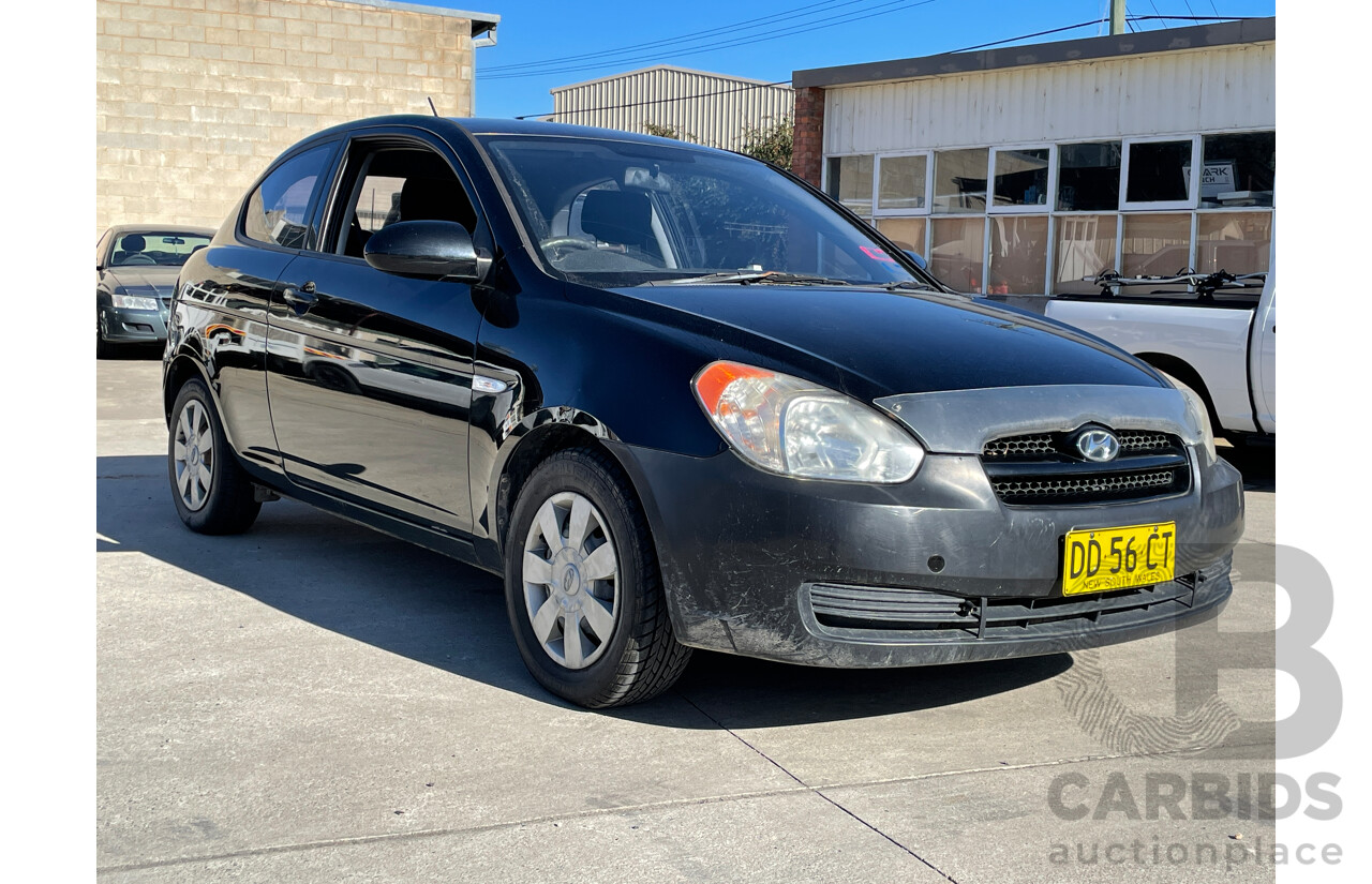 5/2007 Hyundai Accent 1.6 MC 3d Hatchback Black 1.6L