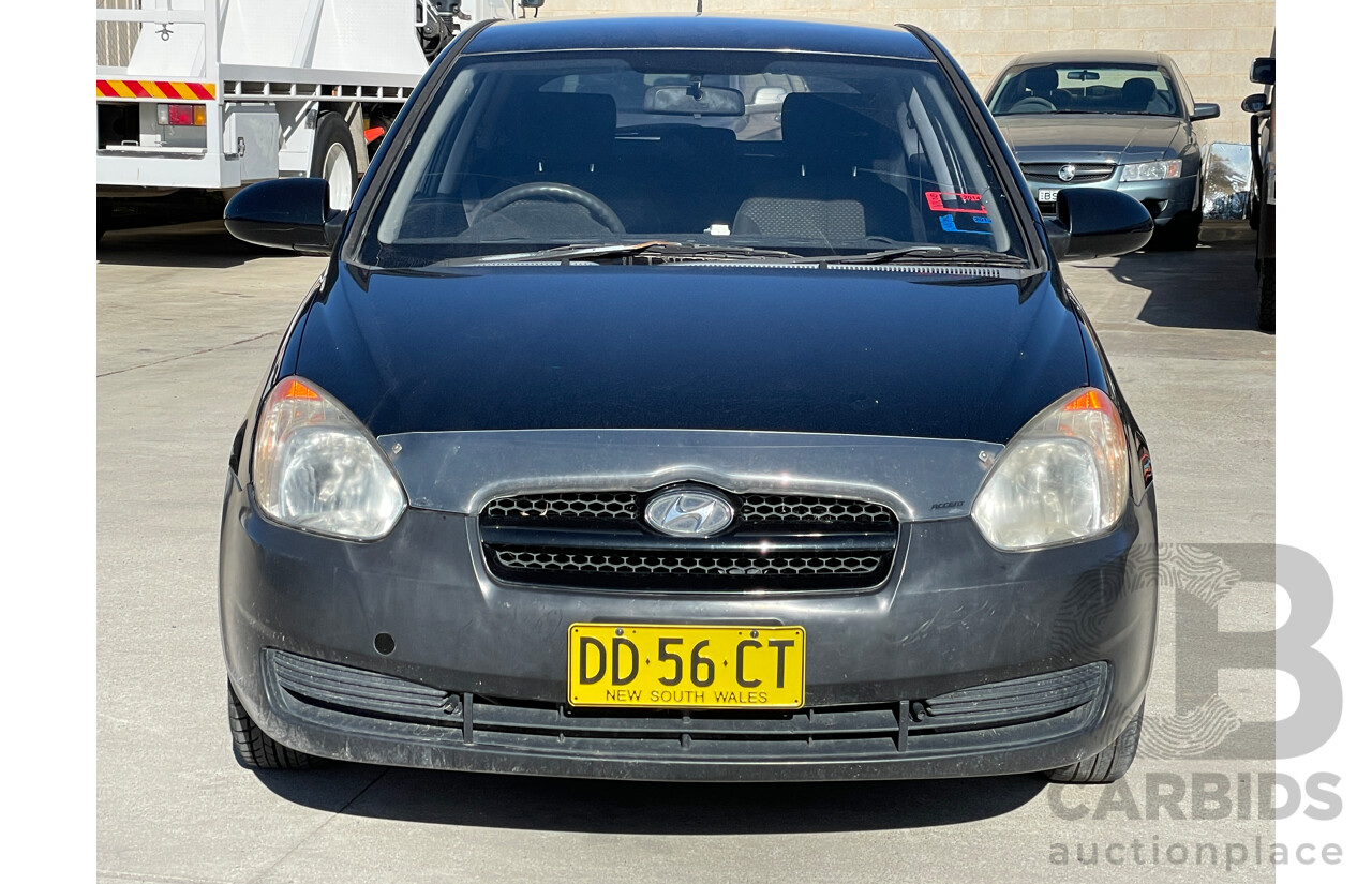 5/2007 Hyundai Accent 1.6 MC 3d Hatchback Black 1.6L