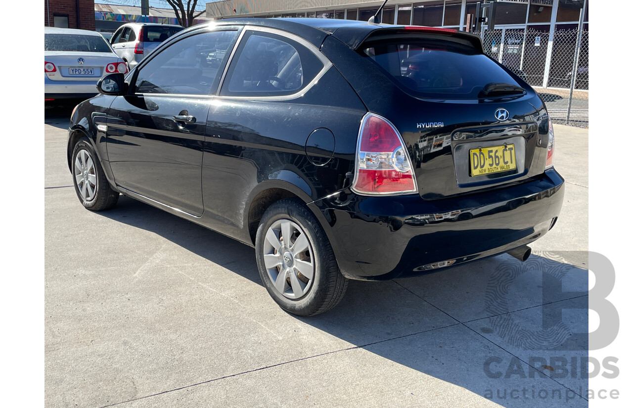 5/2007 Hyundai Accent 1.6 MC 3d Hatchback Black 1.6L