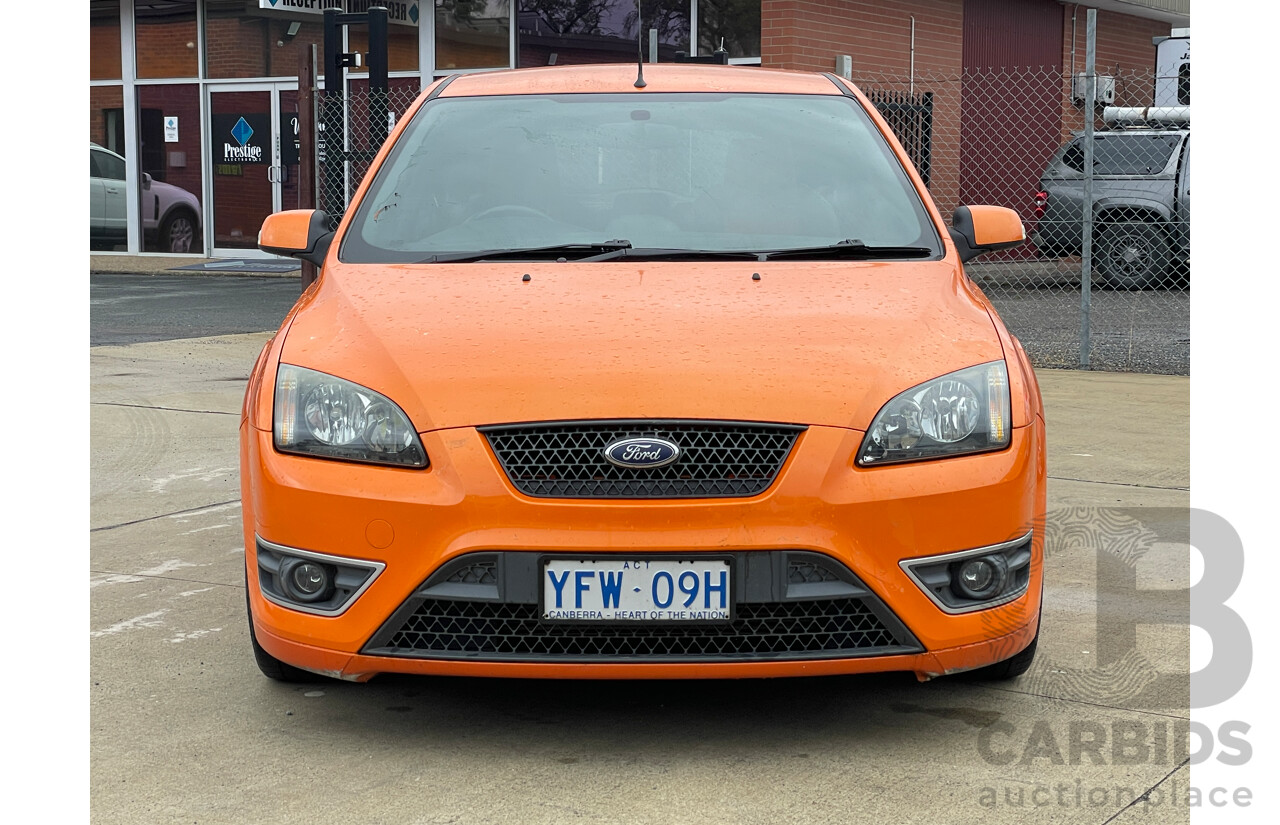 5/2007 Ford Focus XR5 Turbo LS 5d Hatchback Orange 2.5L