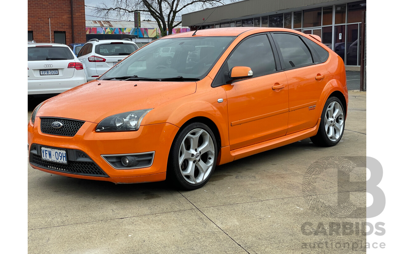 5/2007 Ford Focus XR5 Turbo LS 5d Hatchback Orange 2.5L