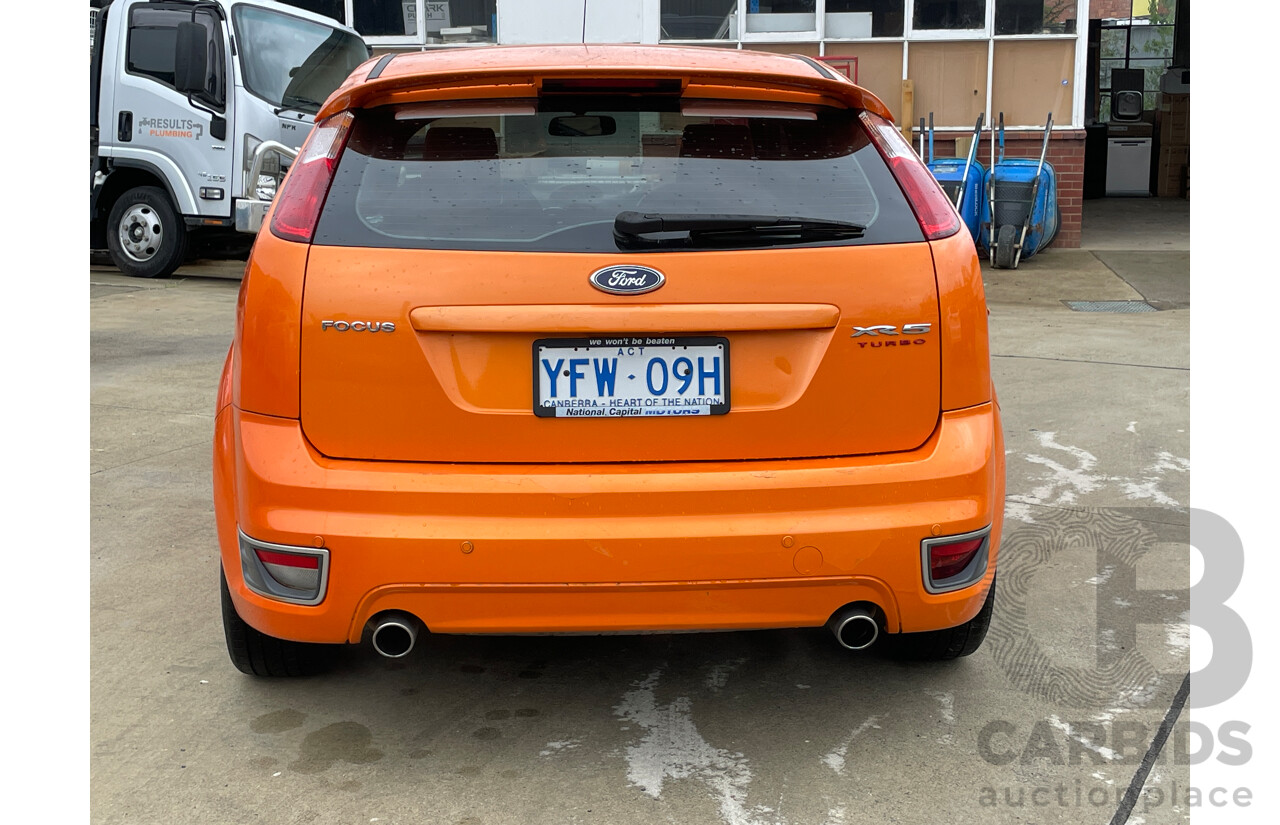 5/2007 Ford Focus XR5 Turbo LS 5d Hatchback Orange 2.5L