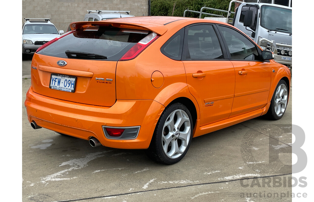 5/2007 Ford Focus XR5 Turbo LS 5d Hatchback Orange 2.5L