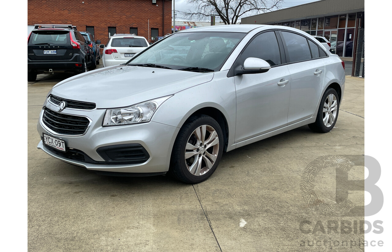 4/2015 Holden Cruze Equipe JH MY14 4d Sedan Silver 1.8L