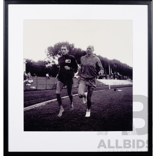 Four Framed Vintage Photographs: Tokyo 1964 Olympics & Others, each approx. 70 x 60 cm (4)