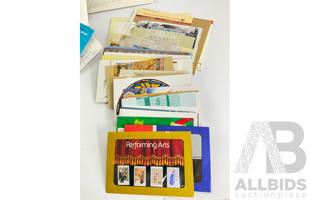 Collection of Australian and Pacific Island Stamp Packs and First Day Covers