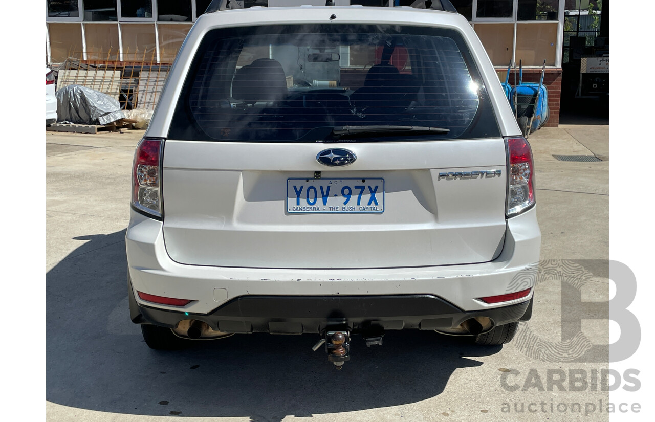 6/2009 Subaru Forester X MY09 4d Wagon White 2.5L