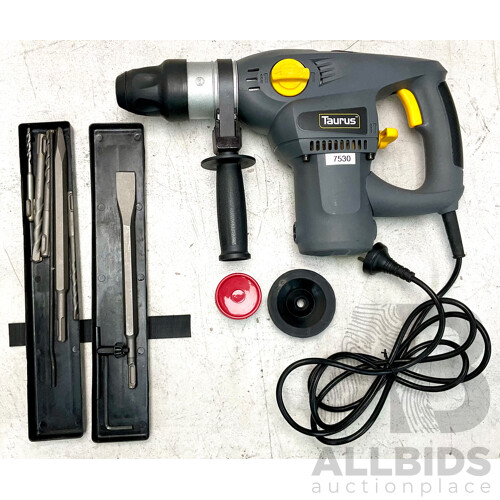 Taurus 13 Mm Electric Rotary Hammer Drill 850 W 7530 - New