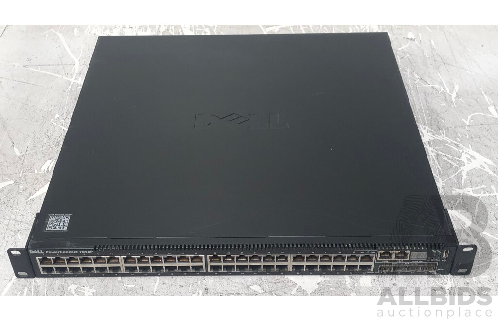 Dell PowerConnect (7048P) 48-Port PoE+ Gigabit Switch