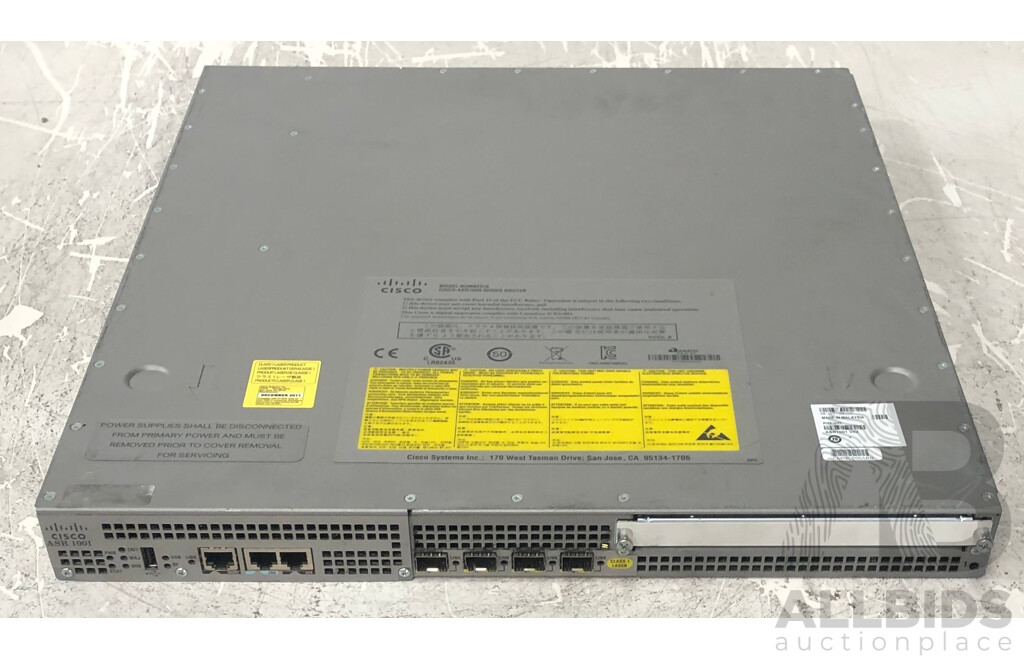 Cisco (ASR1001) ASR 1001 Aggregation Services Router
