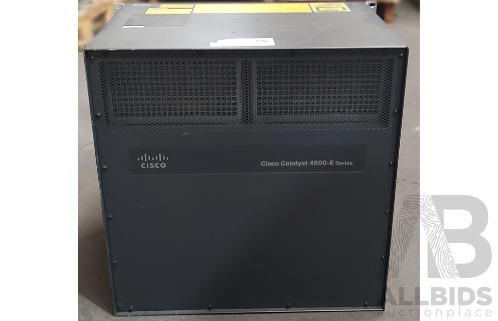 Cisco (WS-C4506-E) Catalyst 4506-E Network Hub Switch with PoE Modules