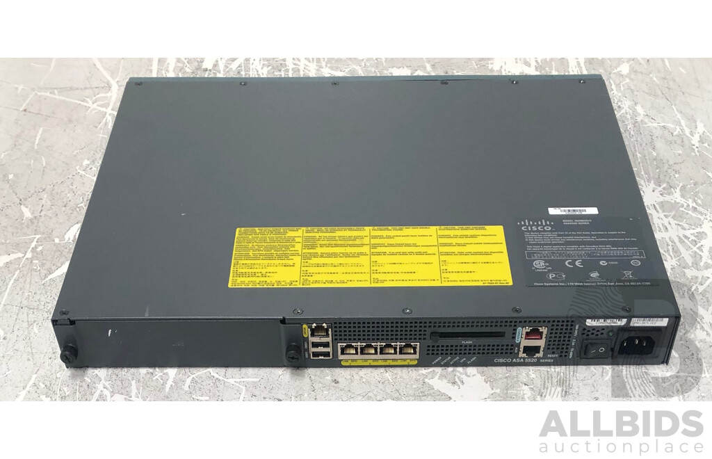 Cisco (ASA5520) ASA 5520 Series Adaptive Security Appliance