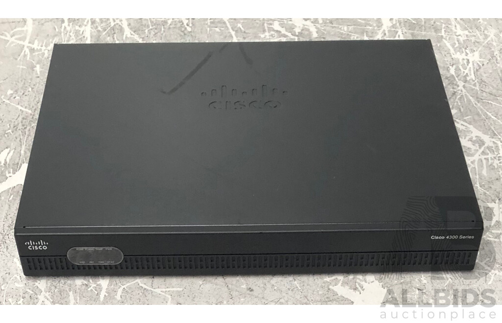 Cisco (ISR4321/K9) 4300 Series PoE Integrated Services Router
