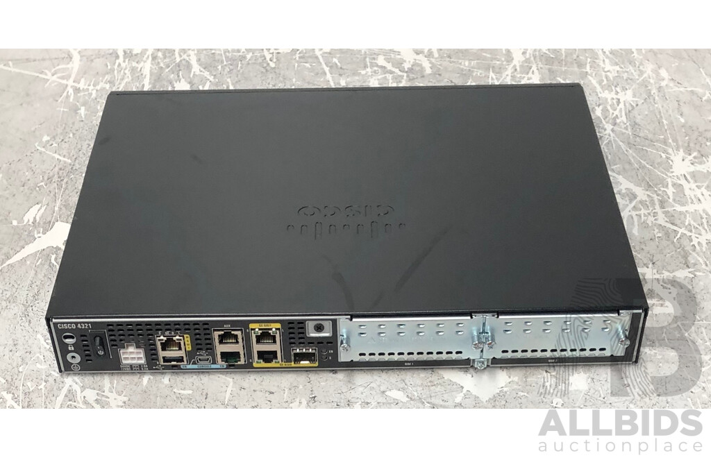 Cisco (ISR4321/K9) 4300 Series PoE Integrated Services Router
